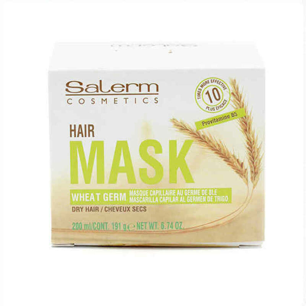 Nutritive haarmaske wheat germ salerm hair mascarilla (200