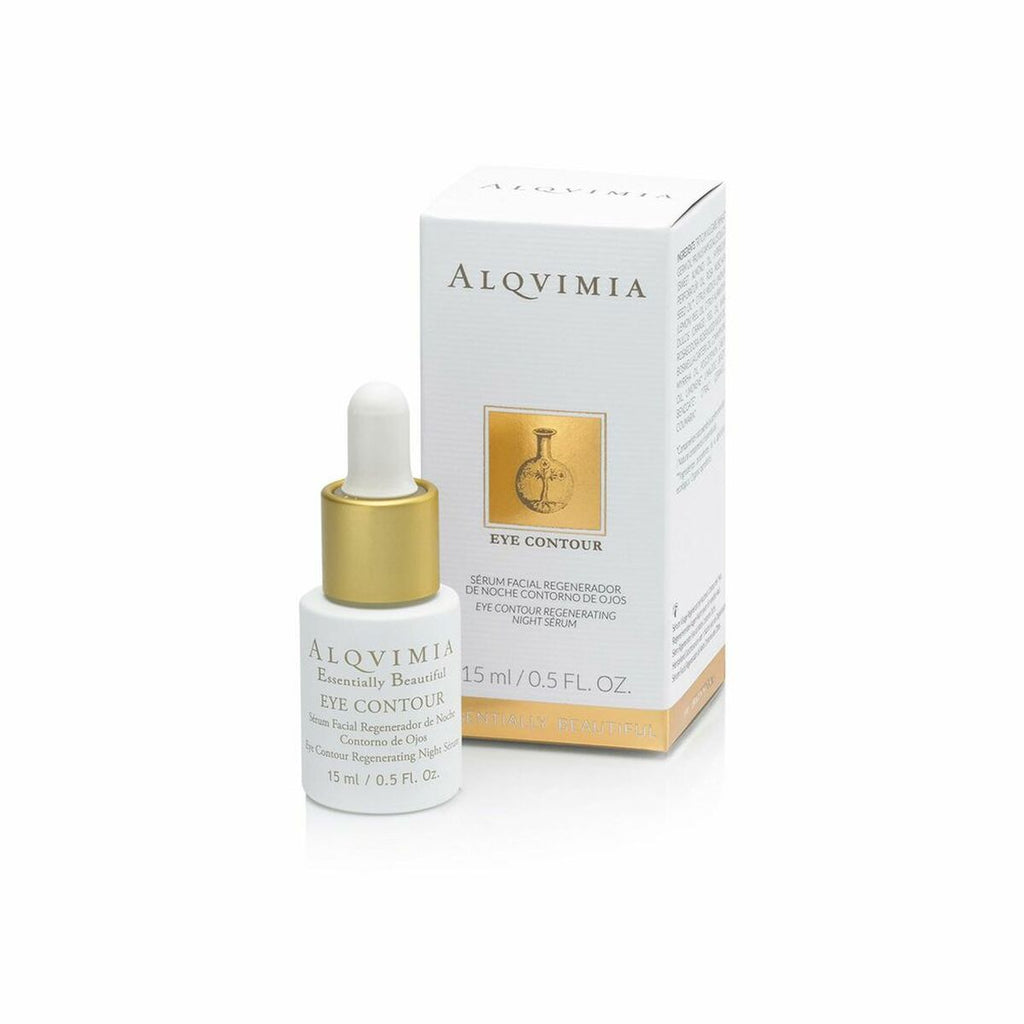 Straffendes serum für die augenkontur eye contour alqvimia