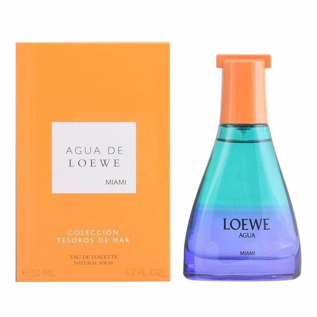 Unisex-parfüm loewe agua miami edt 50 ml - schönheit