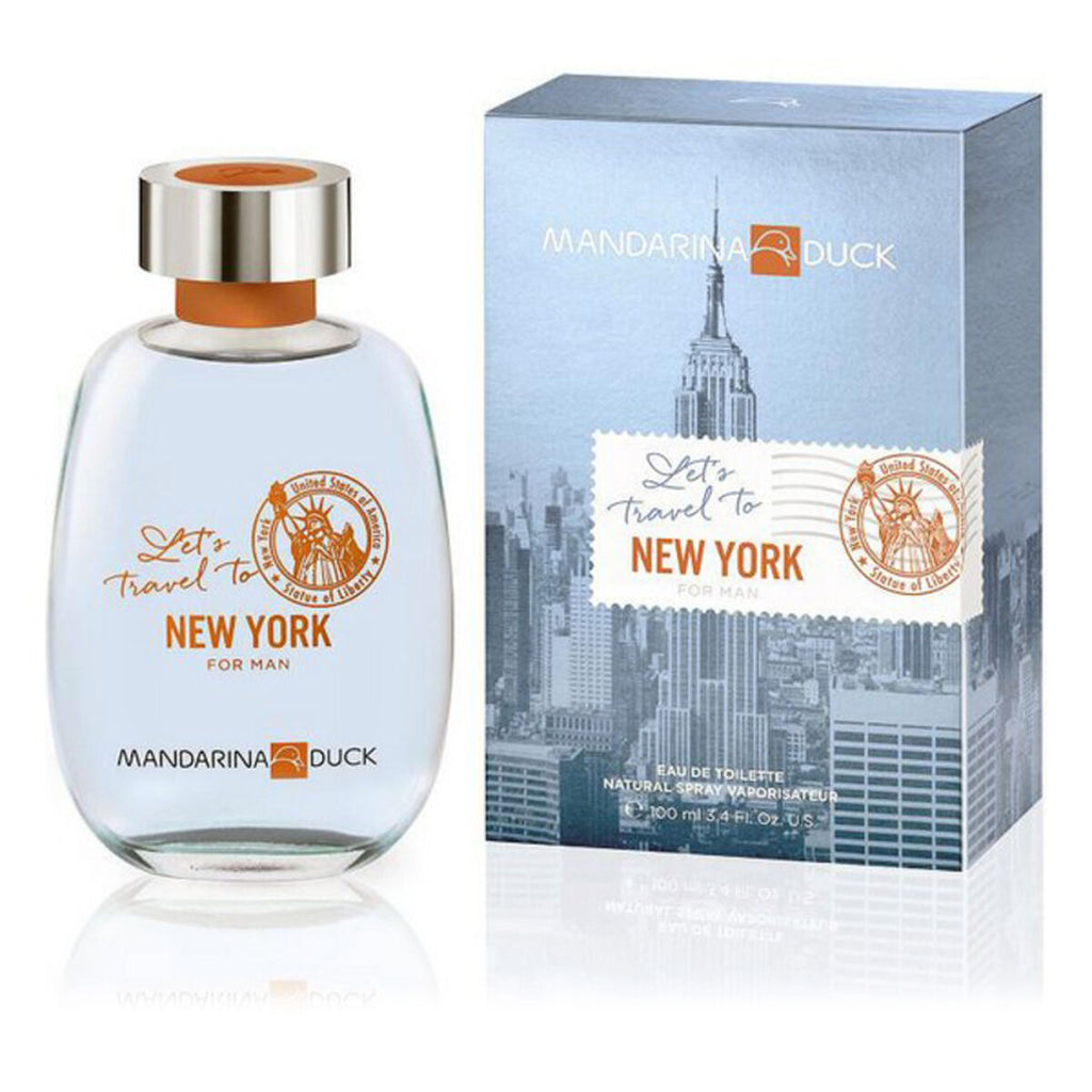 Herrenparfüm mandarina duck let’s travel ny edt 100 ml