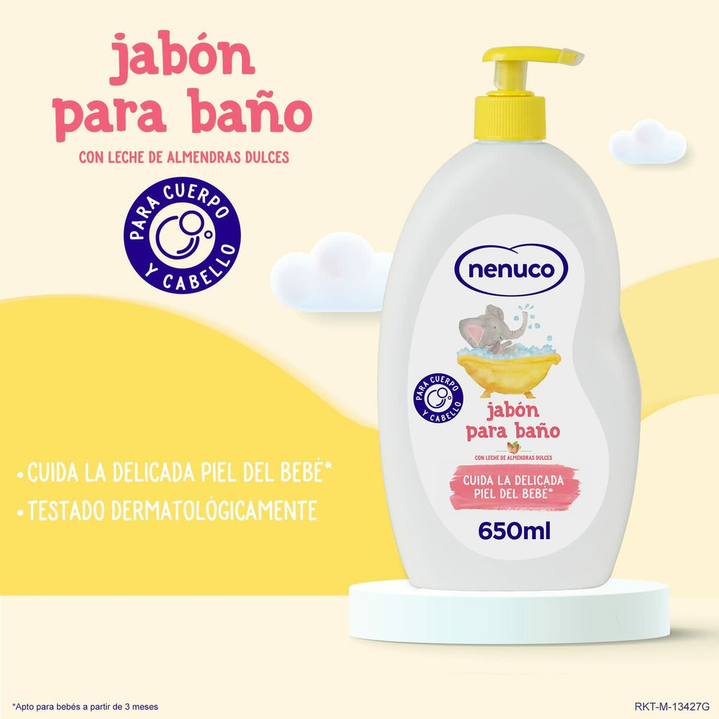 Kinderparfüm nenuco baño hidratante 650 ml - schönheit