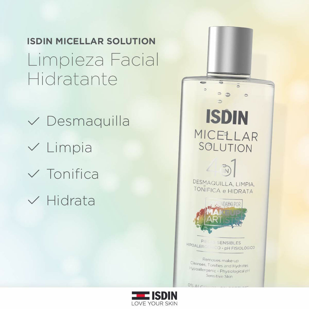 Micellares wasser isdin micellar solution 400 ml + 100 4