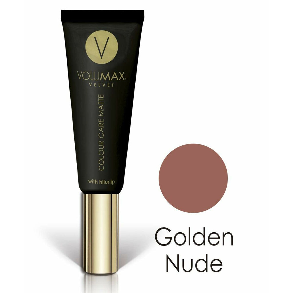 Farbiger lippenbalsam volumax golden nude samt mattierend