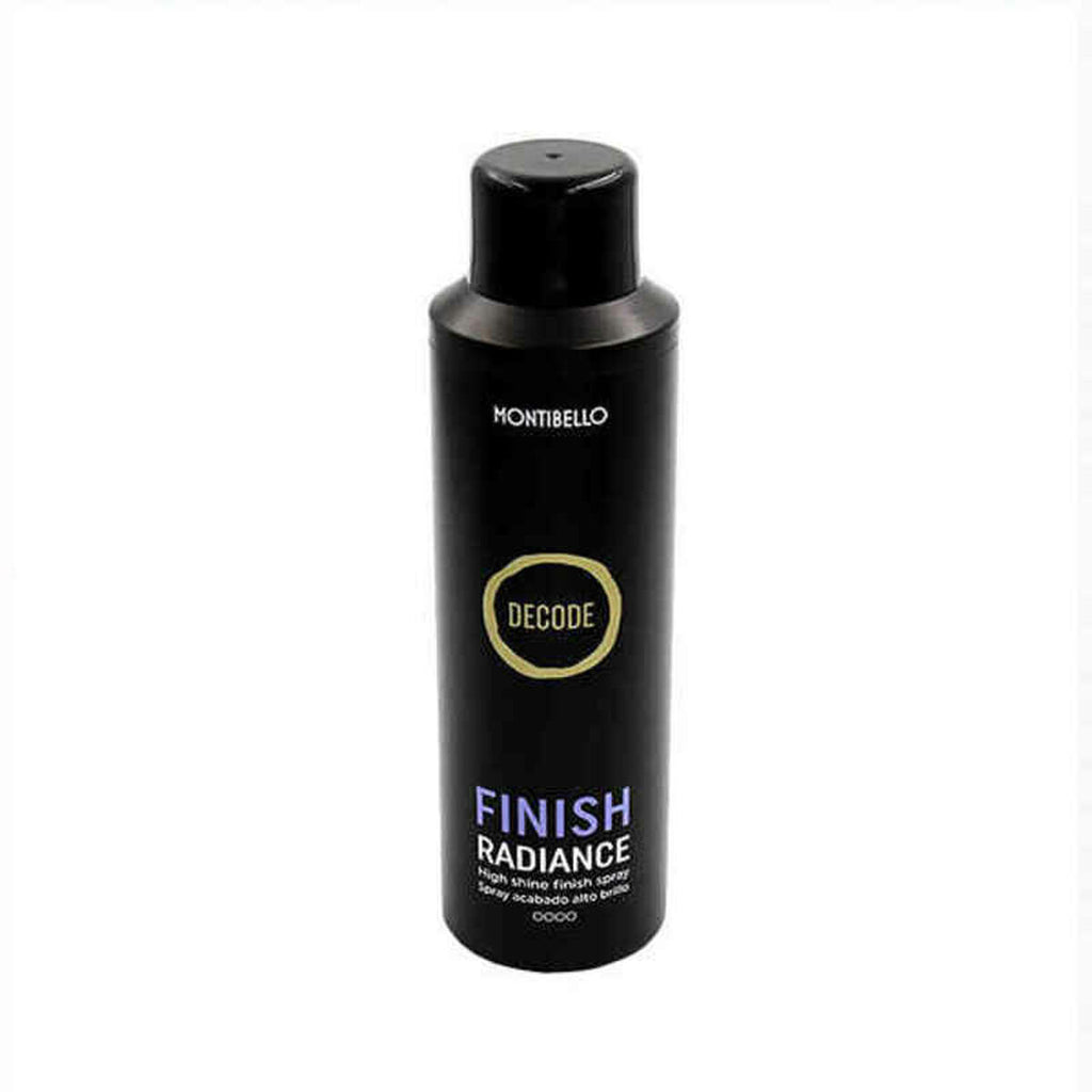 Haarglanzspray decode finish radiance montibello (200 ml)