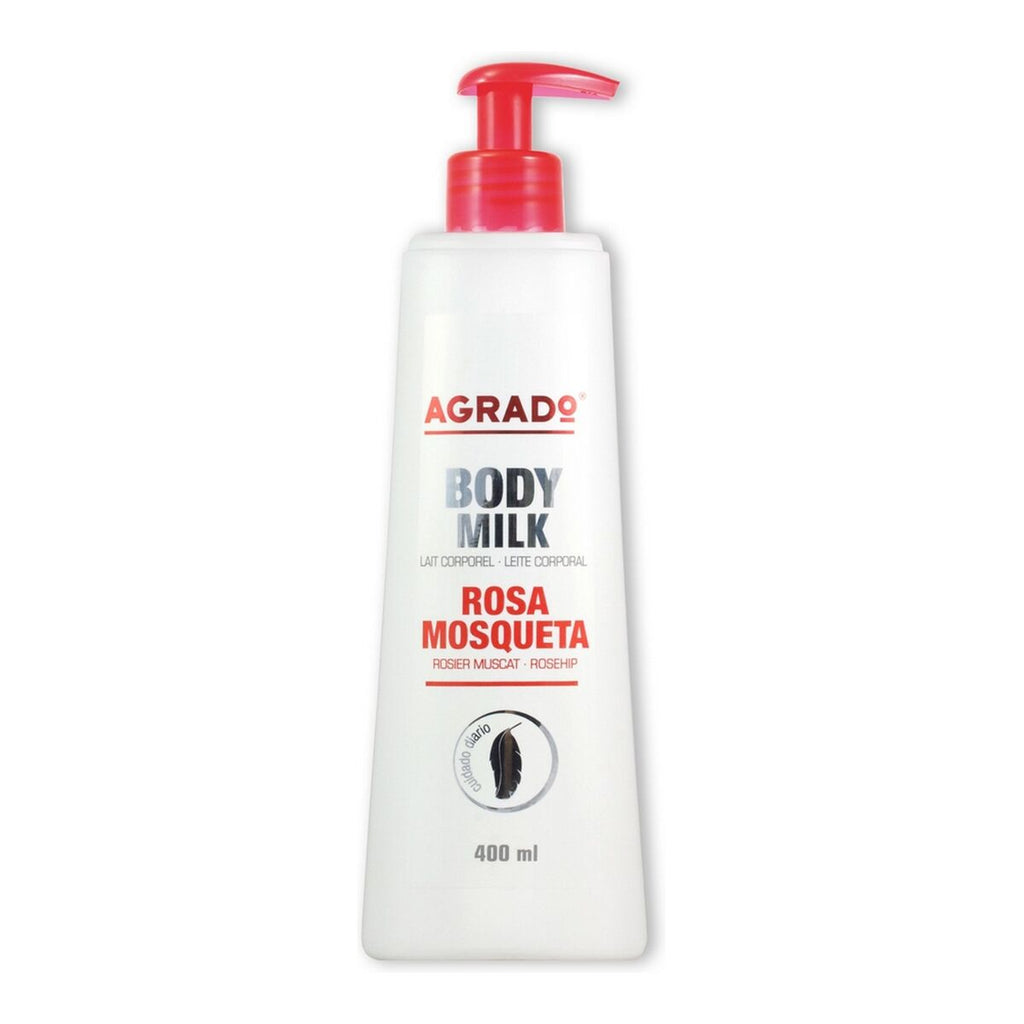 Body milk agrado hagebutte (400 ml) - schönheit hautpflege