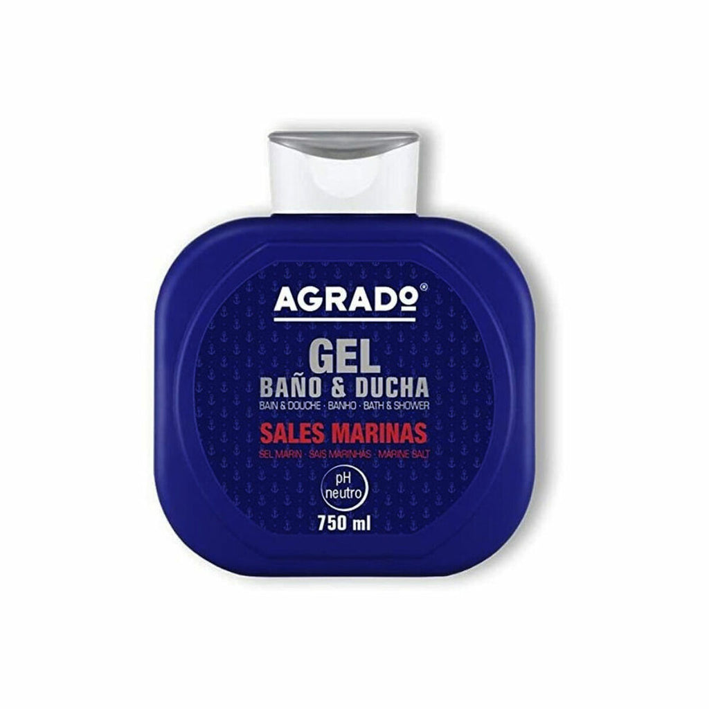 Duschgel agrado sales marinas 750 ml - schönheit bad &