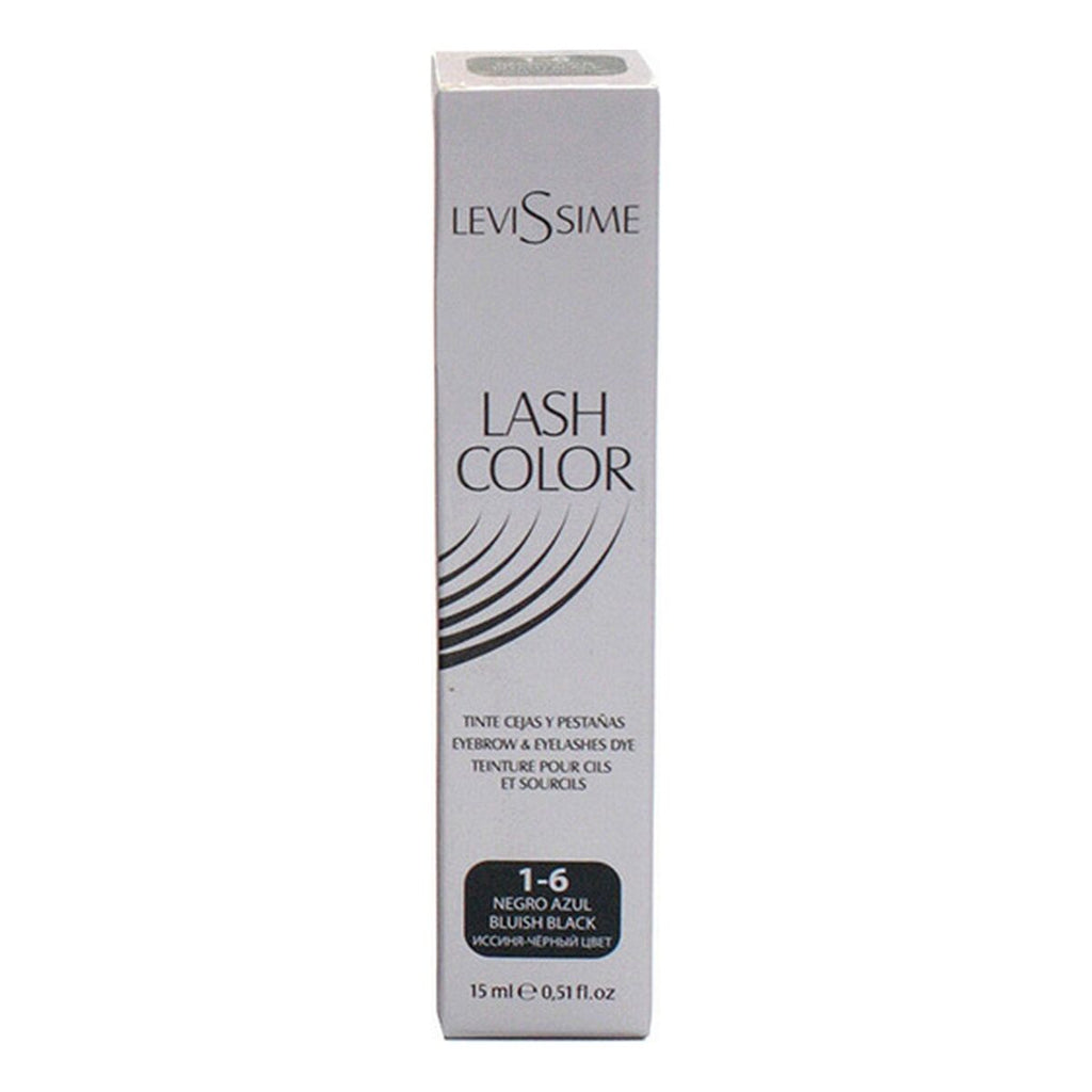 Wimpernfarbe levissime 1-6 schwarz blau (15 ml)