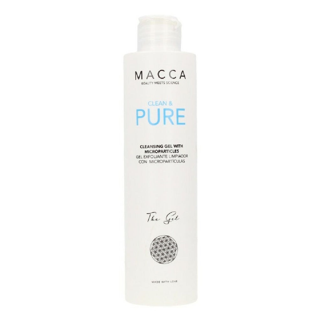 Gesichtspeelinggel clean & pure macca beruhigend 200 ml