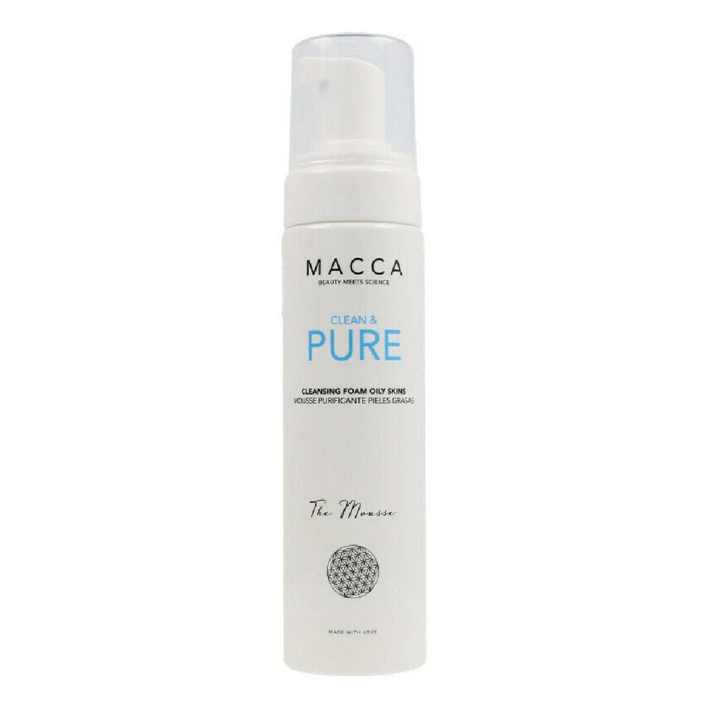 Reinigungsmousse clean & pure macca fettige haut 200 ml