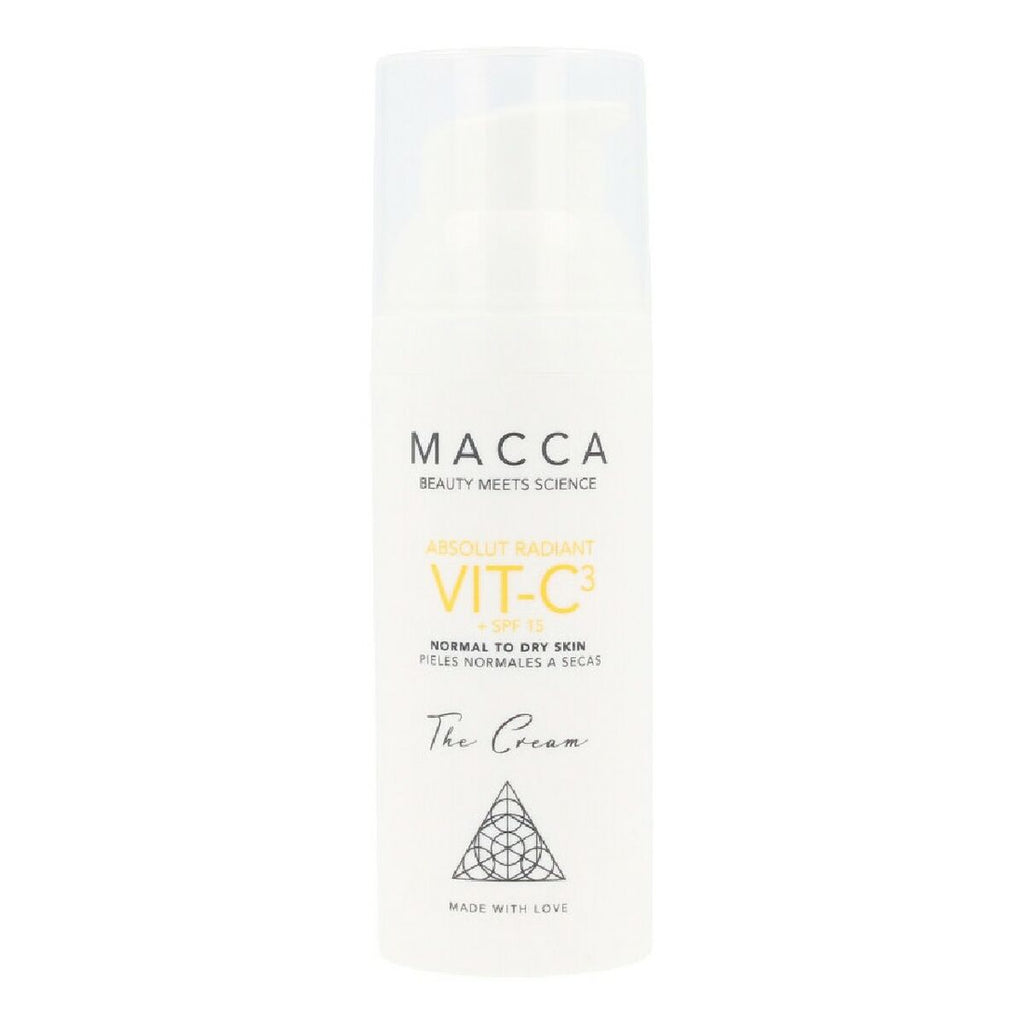 Aufhellende creme absolut radiant vit-c3 macca trockene