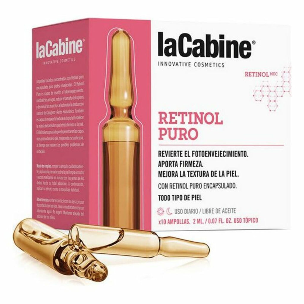 Ampullen retinol puro lacabine (10 x 2 ml) - schönheit