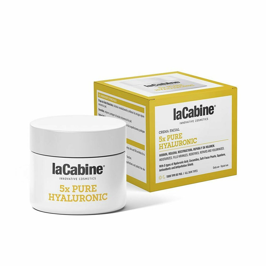 Anti-agingcreme lacabine 5x pure hyaluronic (50 ml)