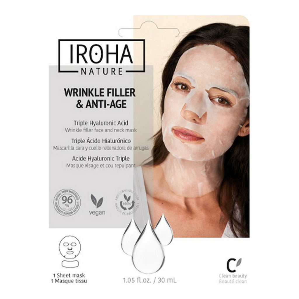 Antifaltenmaske iroha anti-aging (30 ml) - schönheit