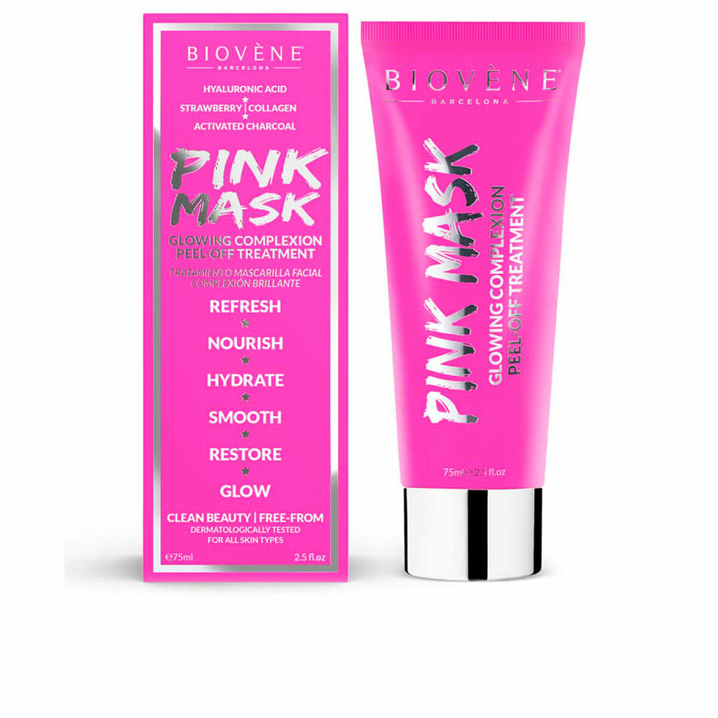 Gesichtsmaske peel off biovène pink 75 ml - schönheit