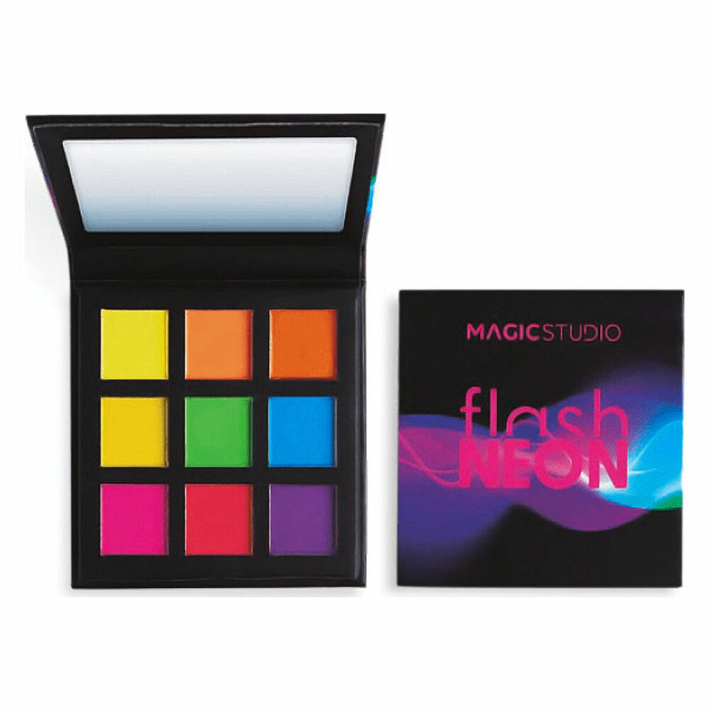 Palette mit lidschatten magic studio flash neon