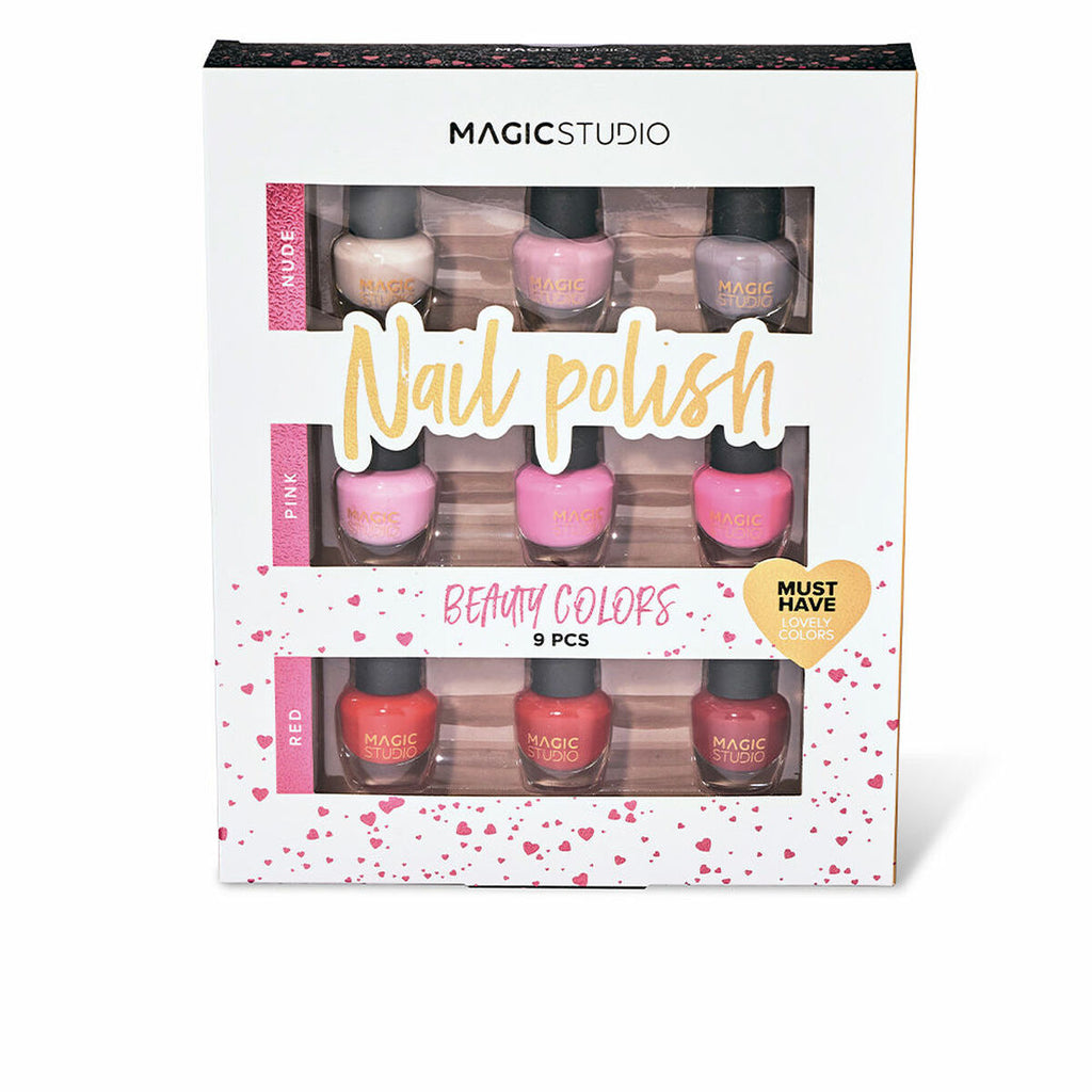 Schminkset magic studio beauty colors nail polish nagellack