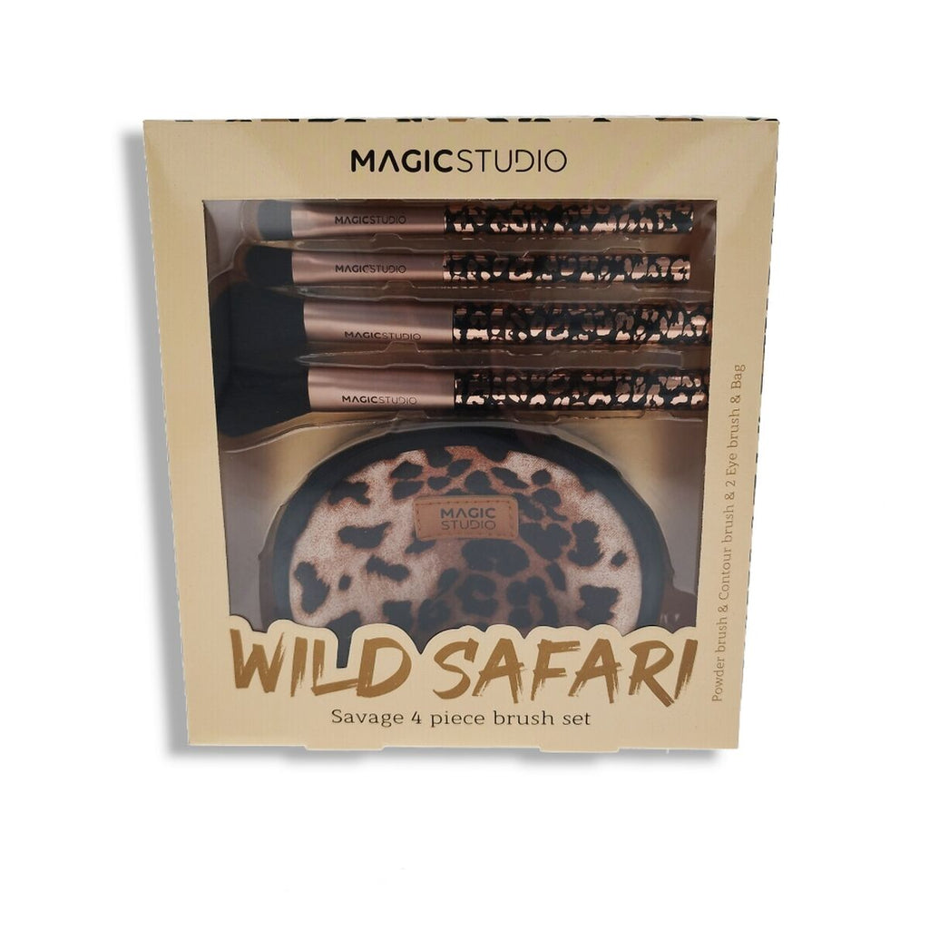 Set mit schminkbürsten magic studio wild safari savage 4