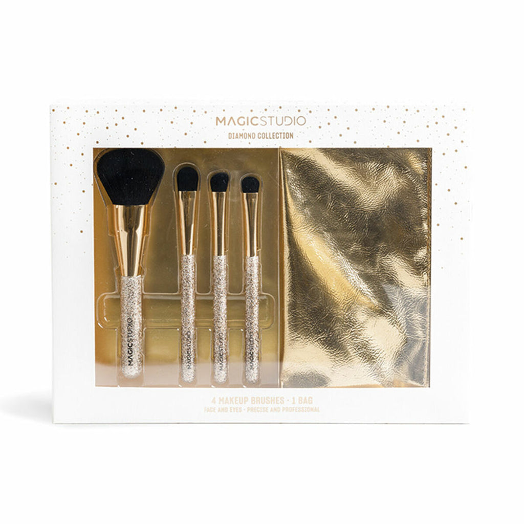 Set mit schminkbürsten magic studio diamond collection 5