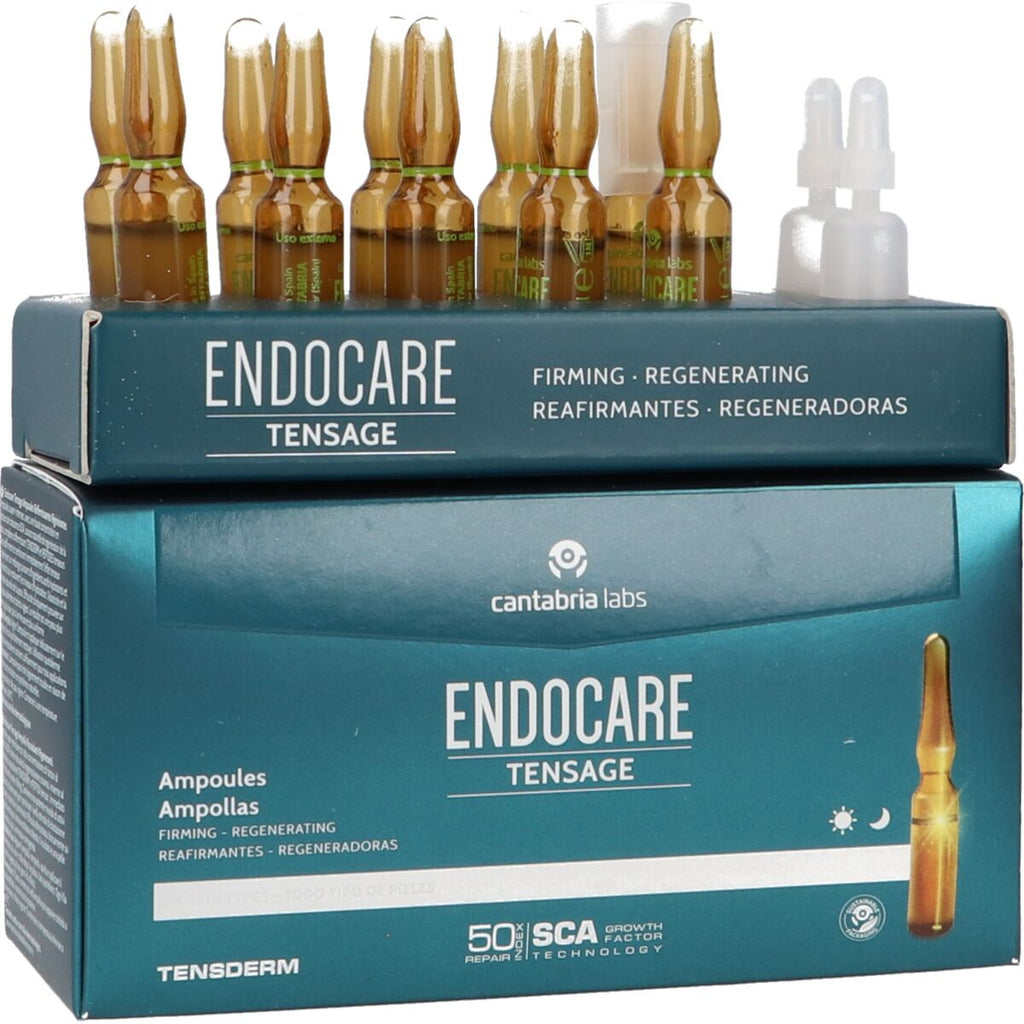 Straffende gesichtsbehandlung endocare tensage 10 x 2 ml