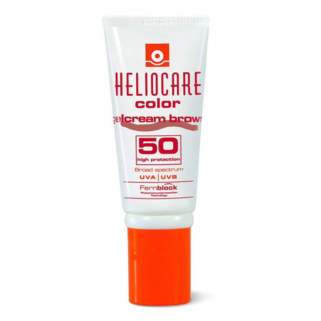 Feuchtigkeitscreme mit farbe color gelcream heliocare spf50