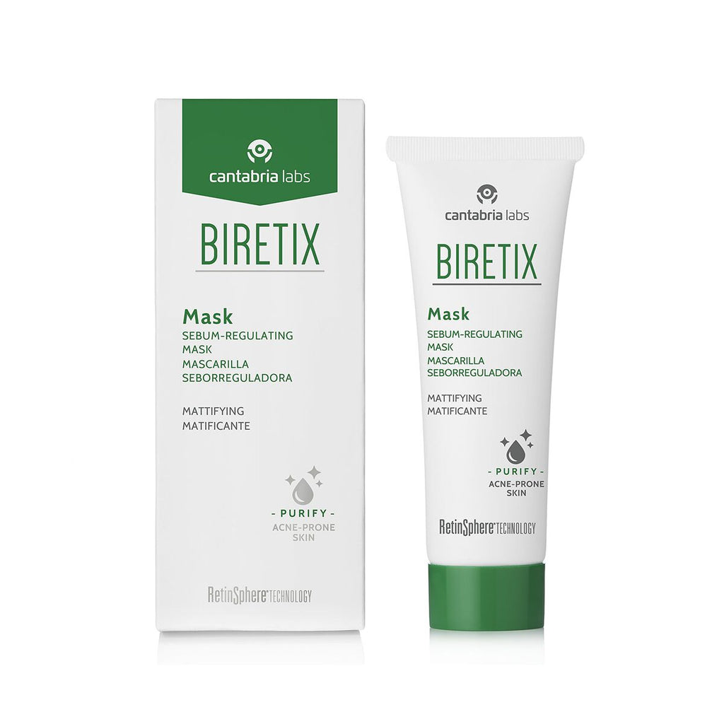 Gesichtsmaske biretix cantabria labs sebum-regulating 25 ml