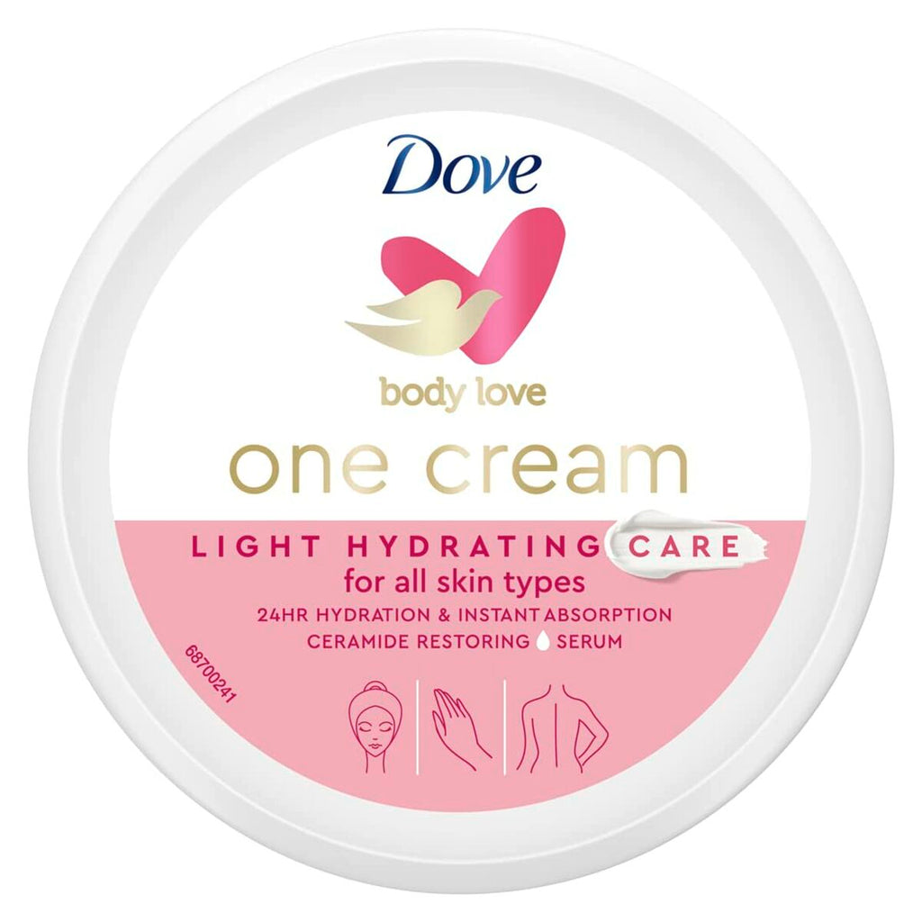 Feuchtigkeitsspendende körpercreme dove body love 250 ml