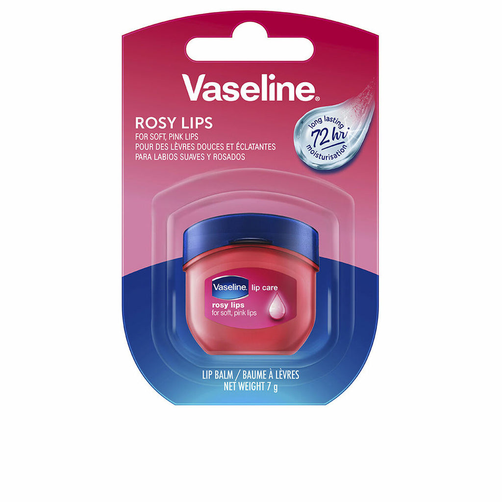 Feuchtigkeitsspendender lippenbalsam vaseline rosy lips 7 g