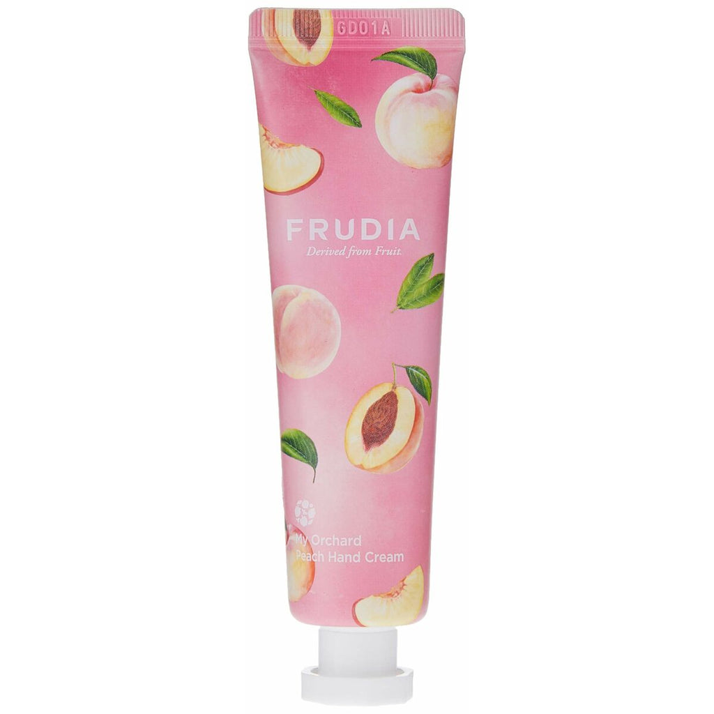 Feuchtigkeitsspendende handcreme frudia my orchard pfirsich