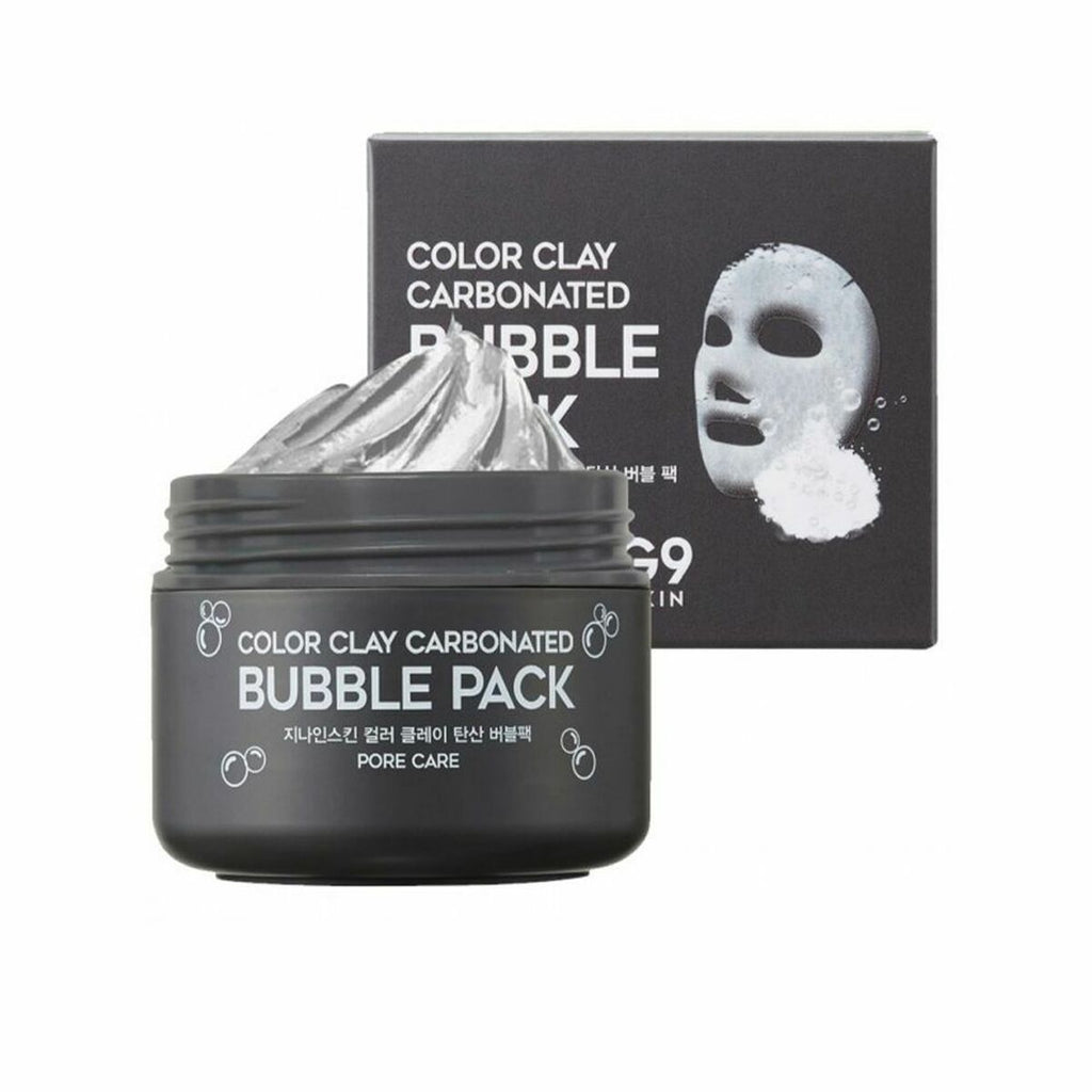 Porenreinigungsmaske g9 skin bubble pack holzkohle lehm