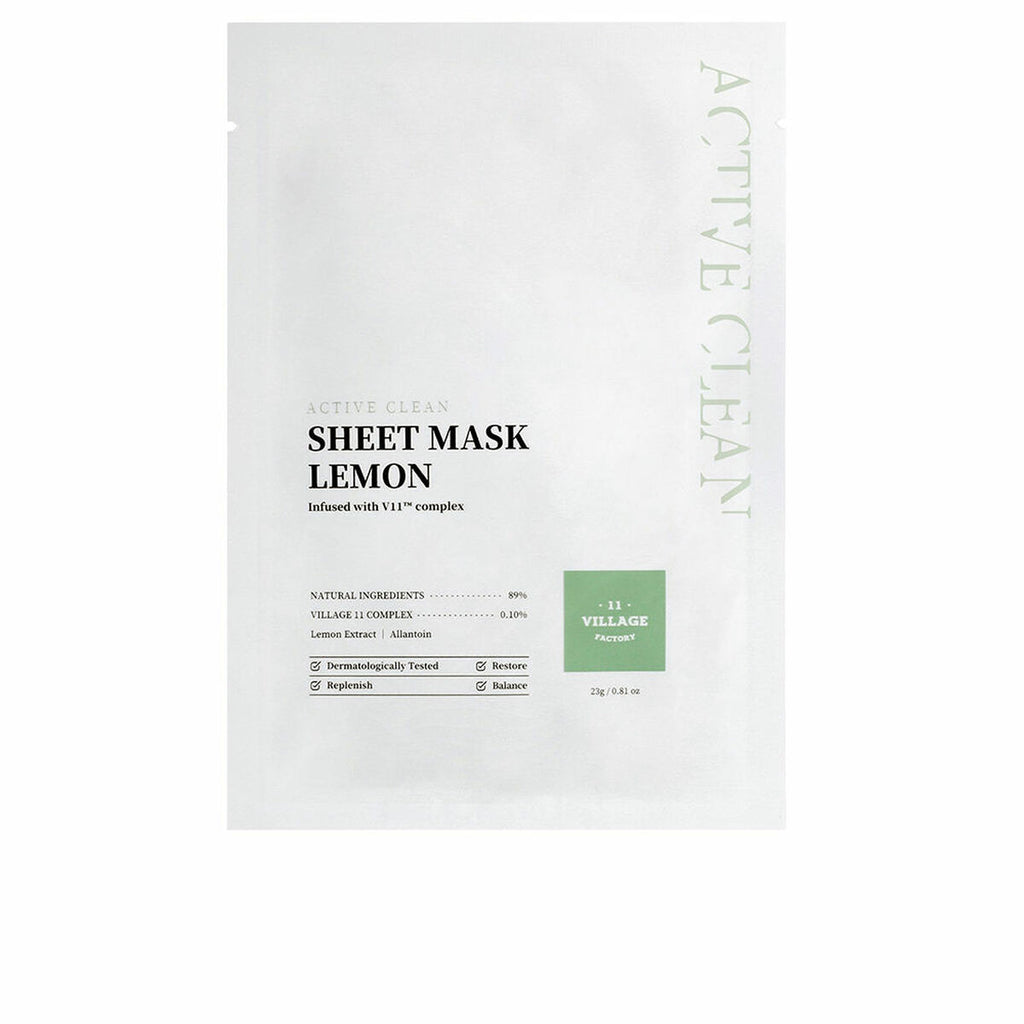 Gesichtsmaske village 11 factory active clean lemon 23 g