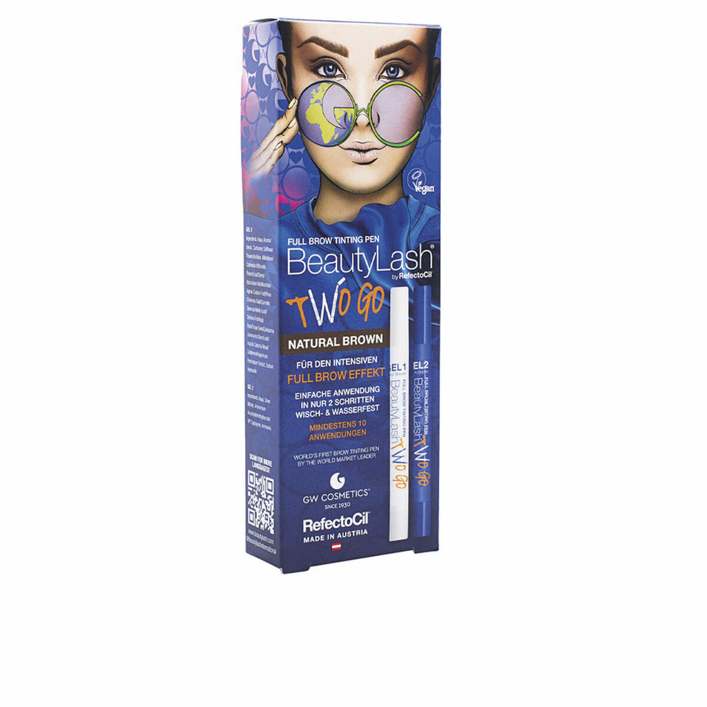 Wimpernfarbe refectocil beautylash two go natural brown 2