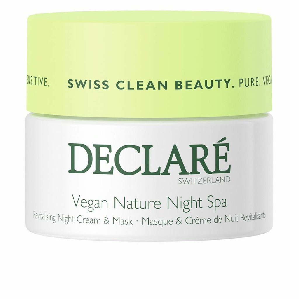 Hydrarevitalisierende maskencreme vegan nature night spa