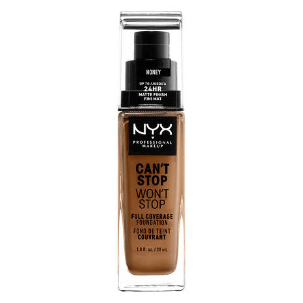 Cremige make-up grundierung nyx can’t stop won’t honey