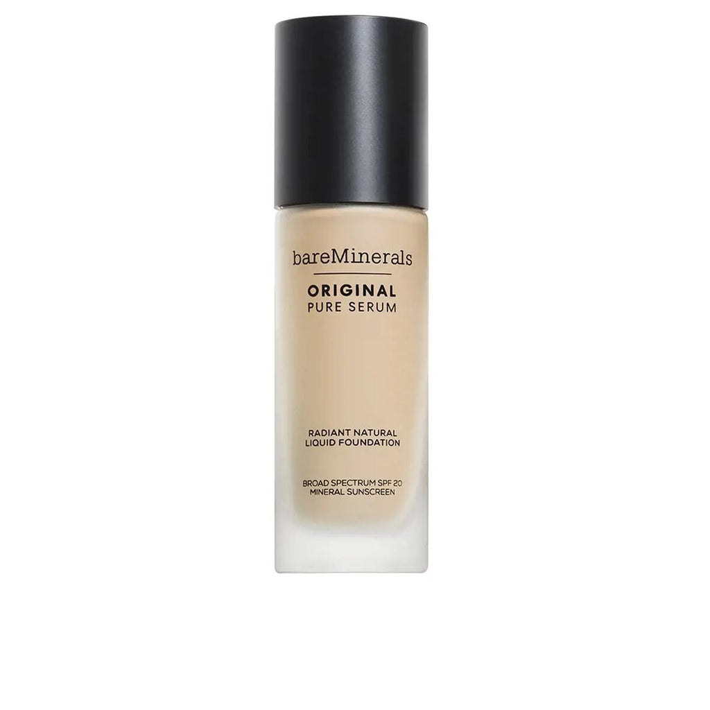 Fluid makeup basis bareminerals original pure serum fair