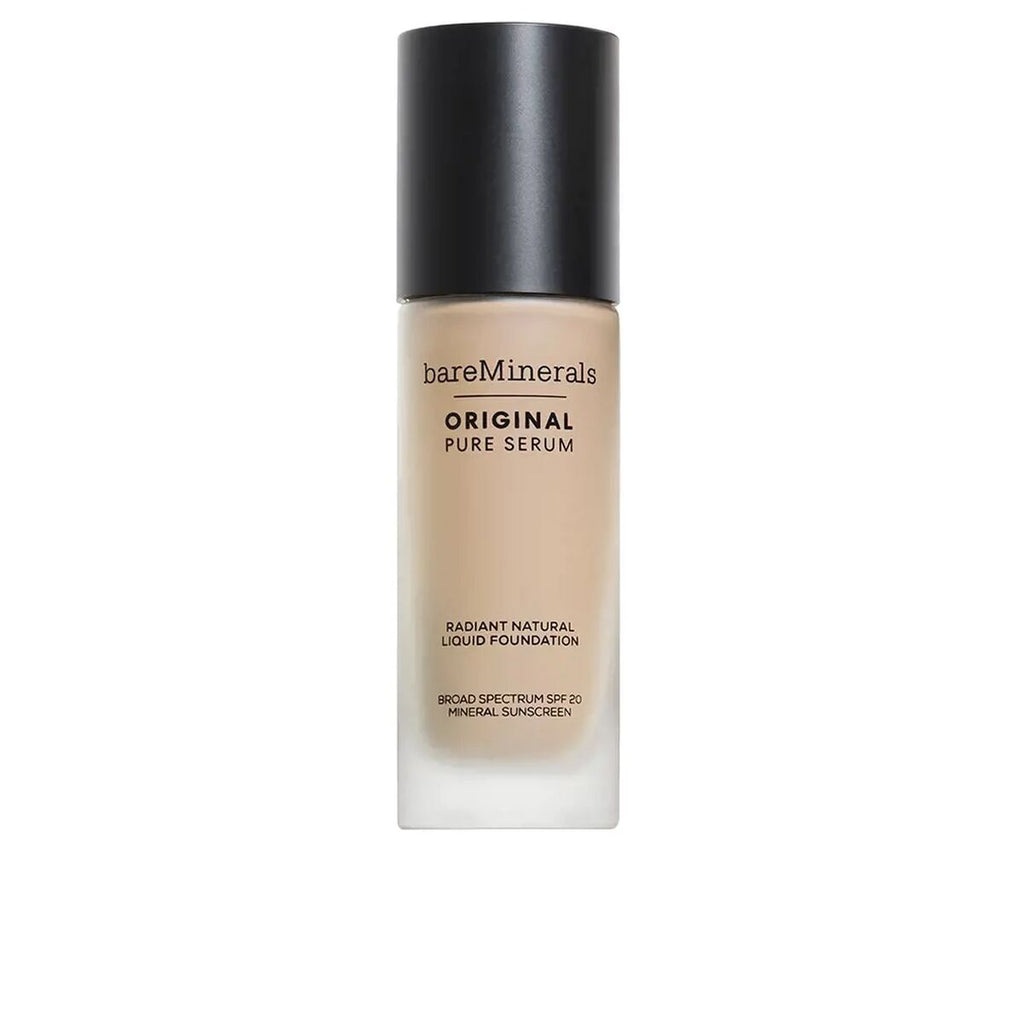 Fluid makeup basis bareminerals original pure serum light