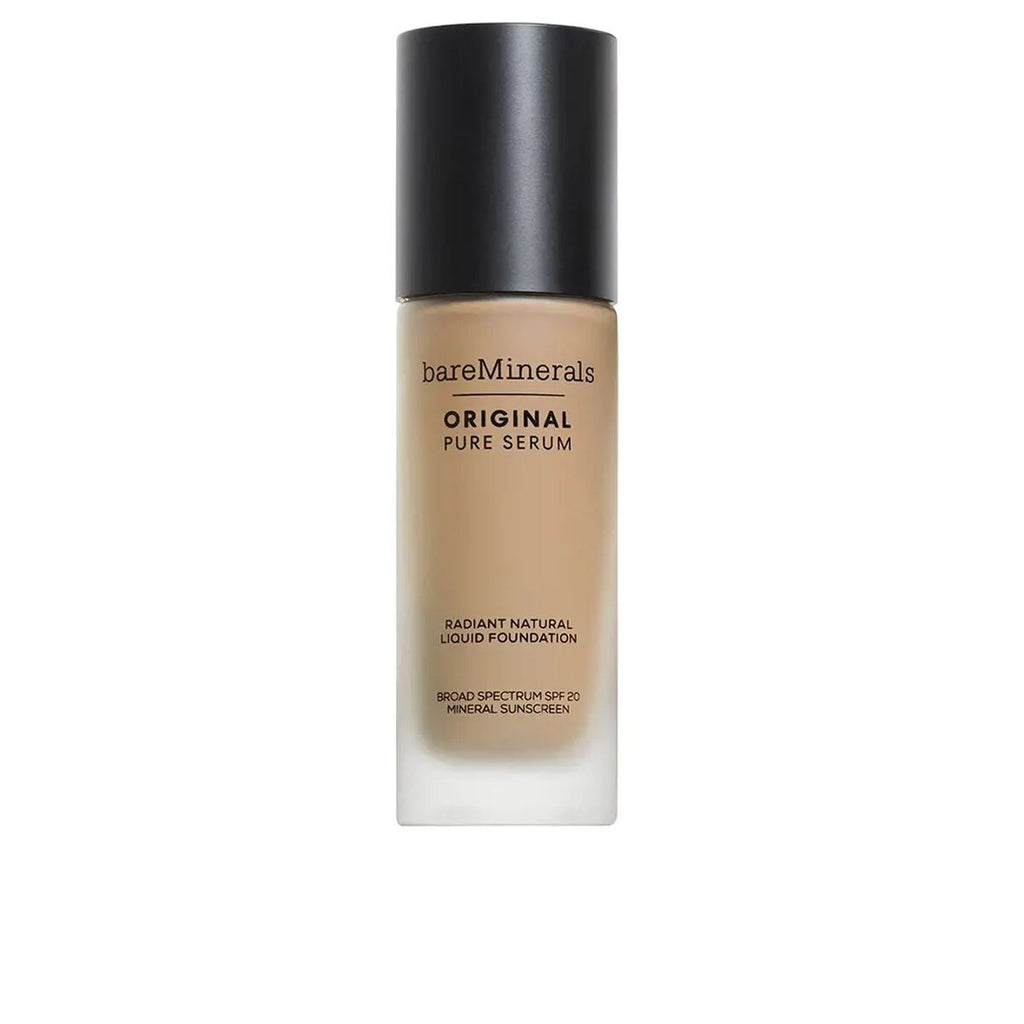 Fluid makeup basis bareminerals original pure serum light