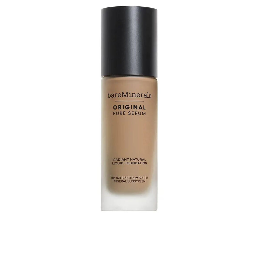 Fluid makeup basis bareminerals original pure serum medium