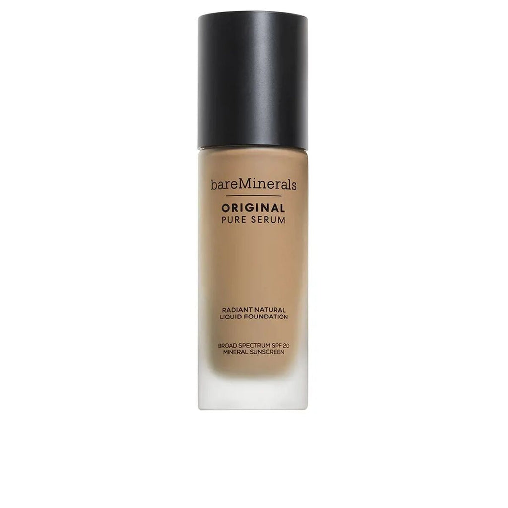 Fluid makeup basis bareminerals original pure serum medium