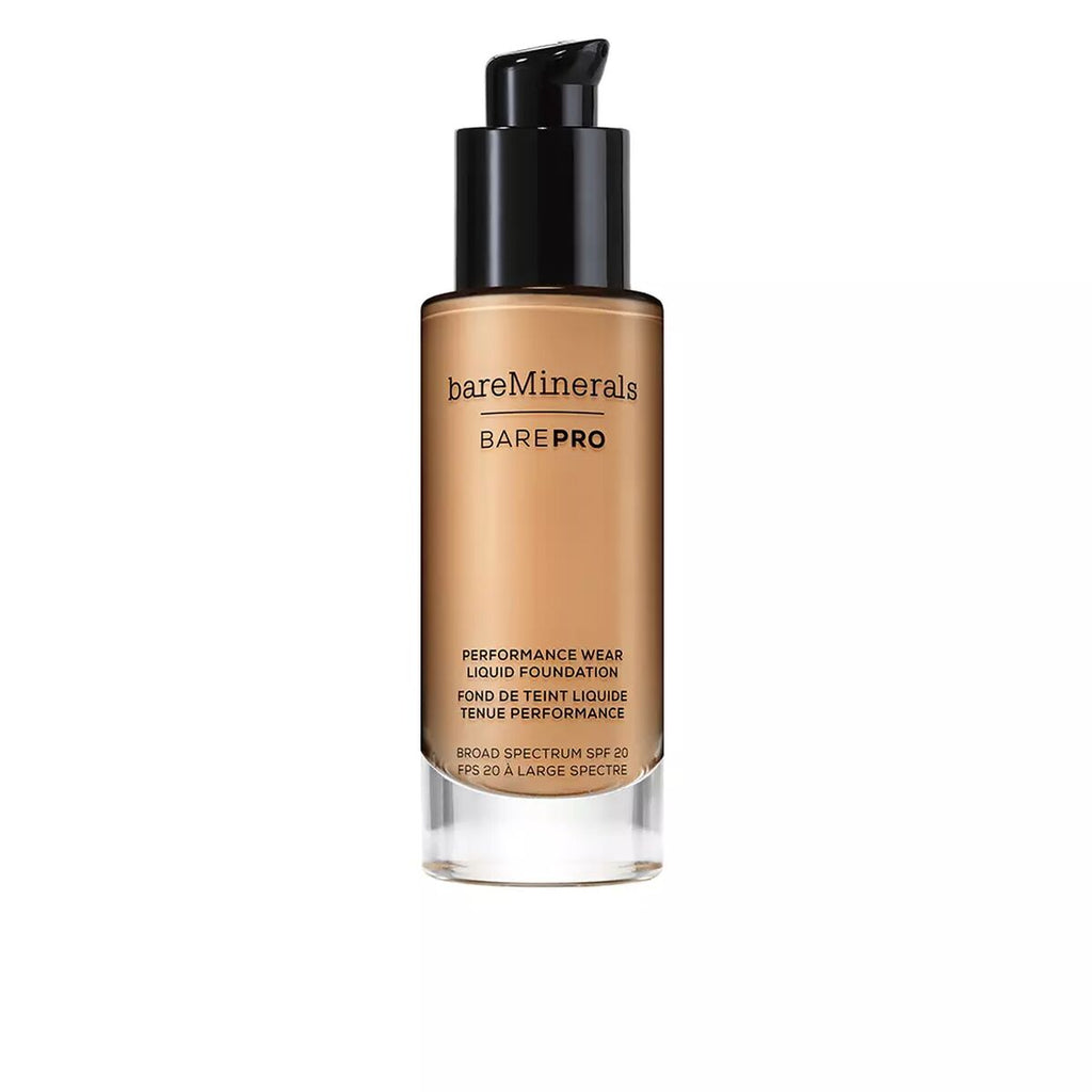 Fluid makeup basis bareminerals barepro nº 19 toffee spf