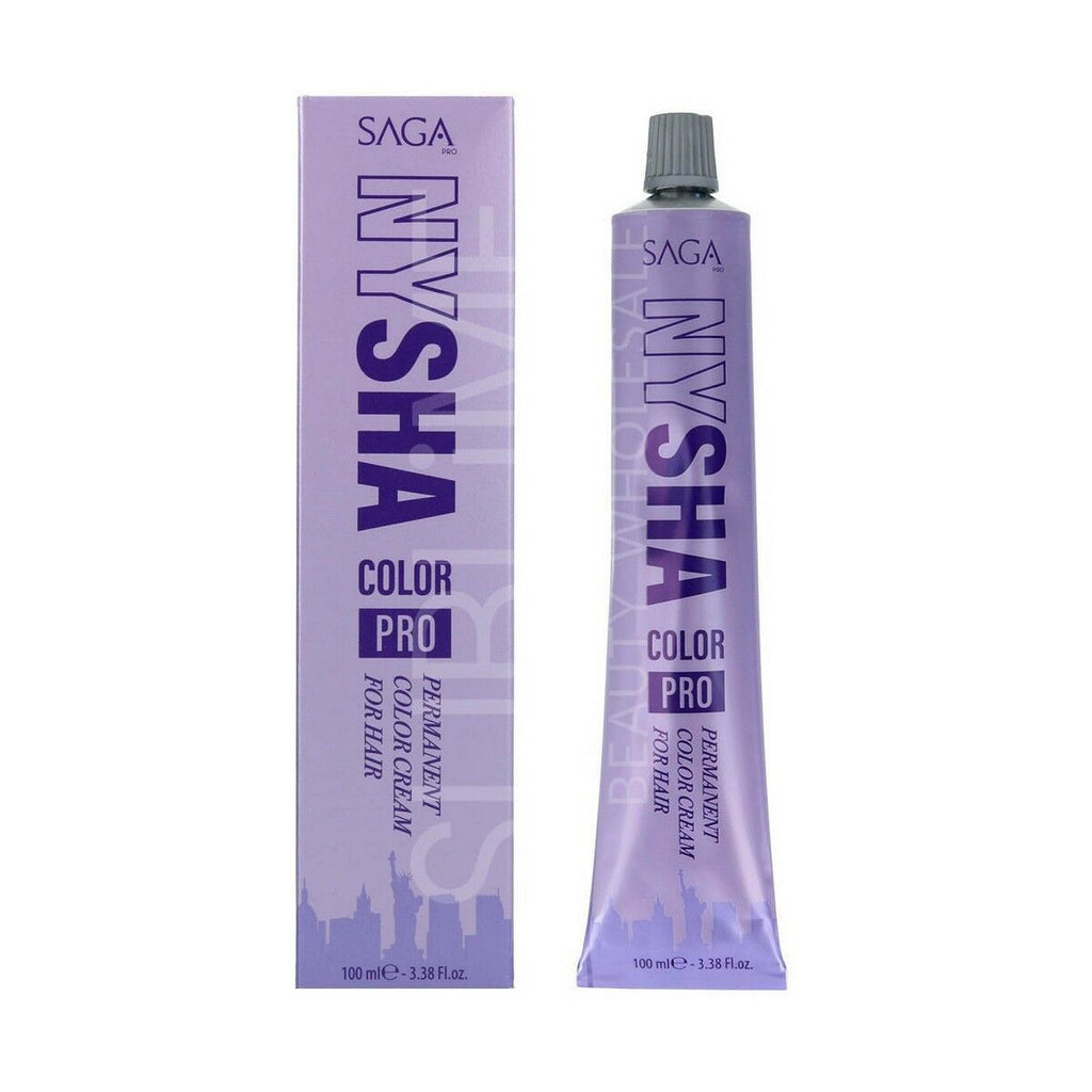 Dauerfärbung saga nysha color pro nº 10.0 (100 ml)