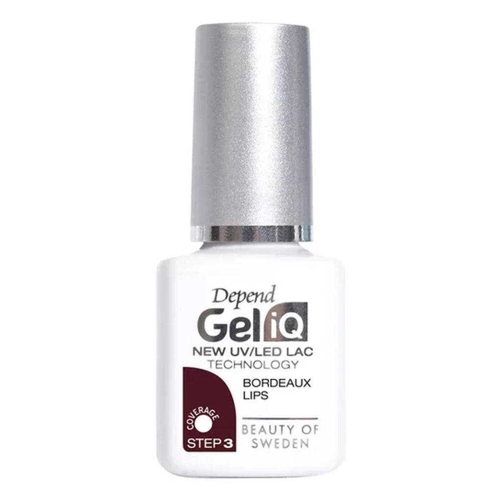 Nagellack beter depend gel iq bordeaux lips 5 ml