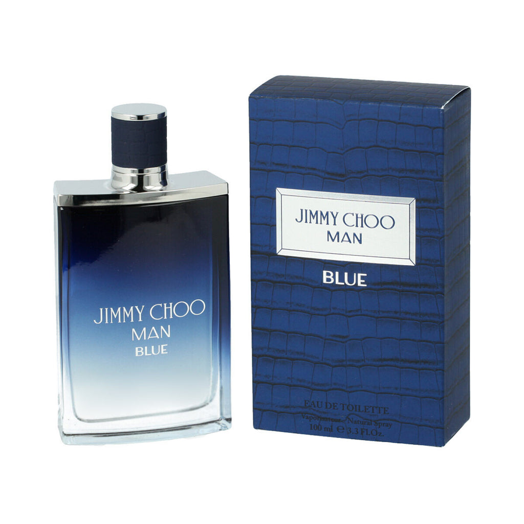 Herrenparfüm jimmy choo edt blue 100 ml - schönheit