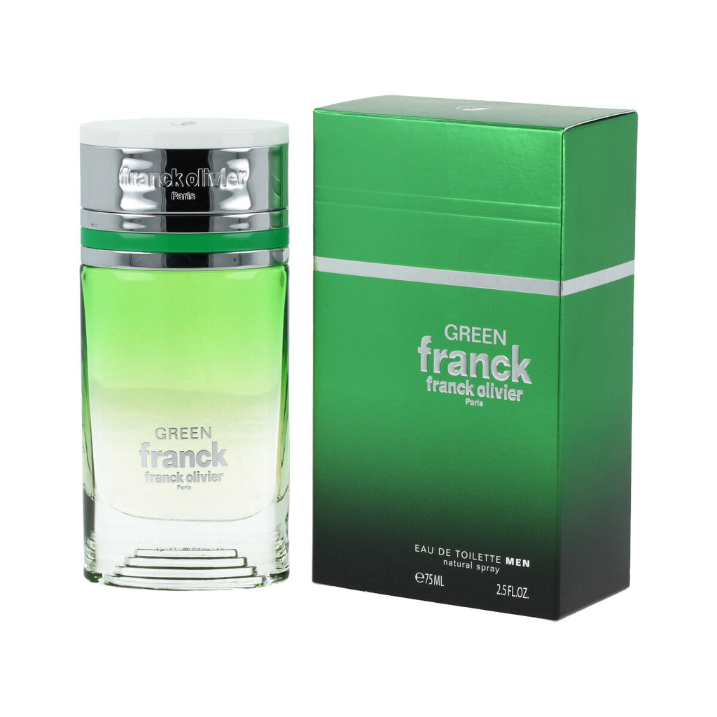 Herrenparfüm franck olivier edt green 75 ml - schönheit