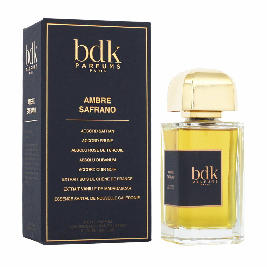 Unisex-parfüm bdk parfums ambre safrano edp 100 ml