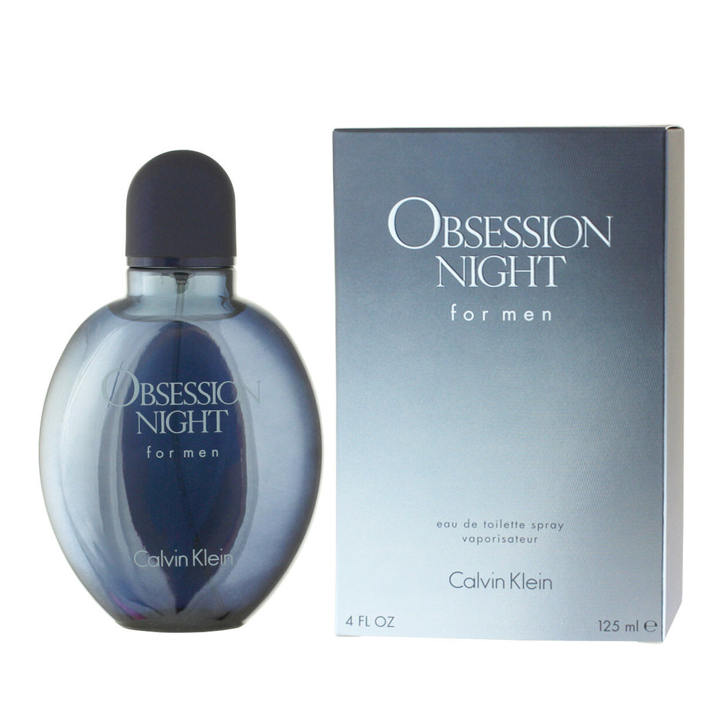 Herrenparfüm calvin klein edt obsession night for men 125