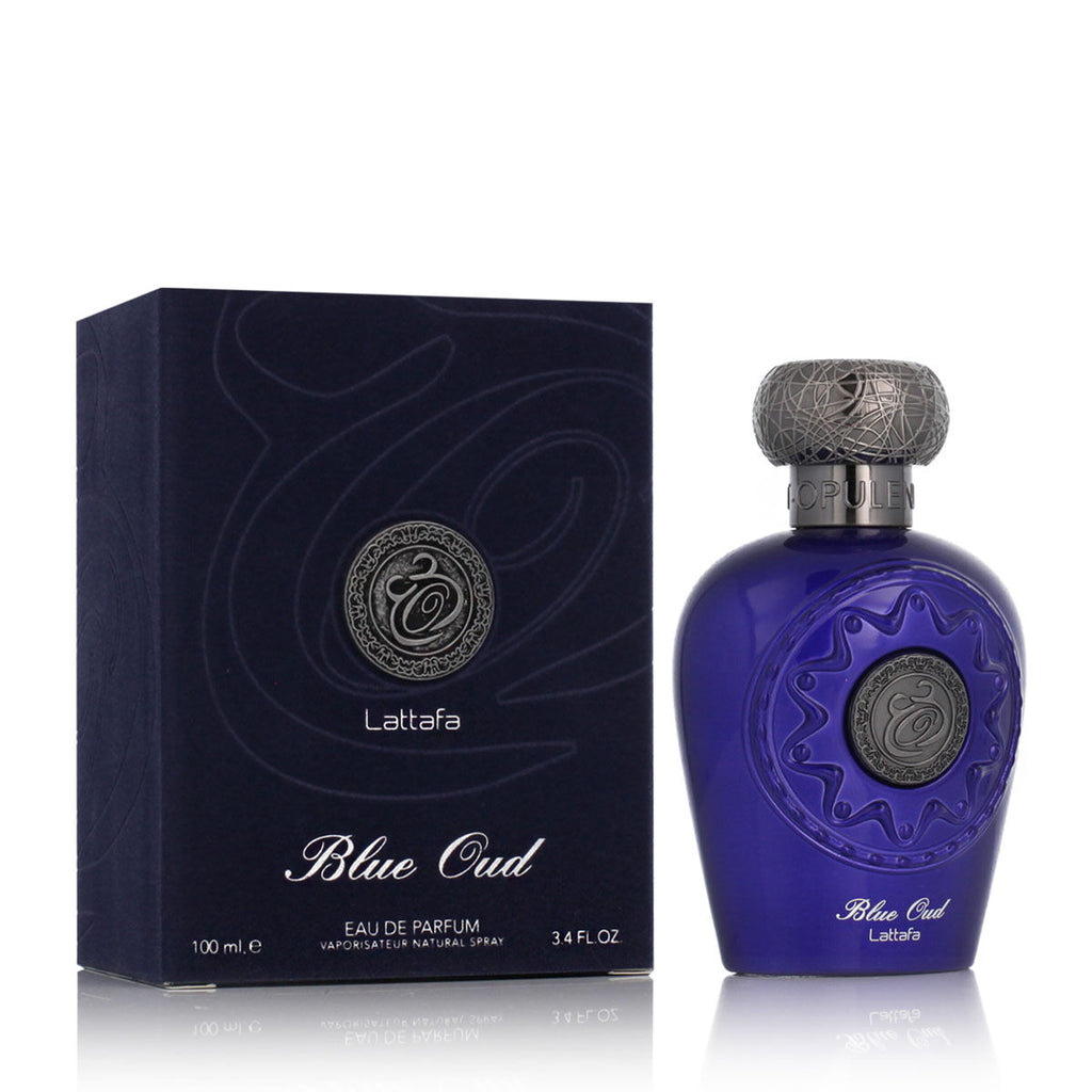 Unisex-parfüm lattafa blue oud edp 100 ml - schönheit