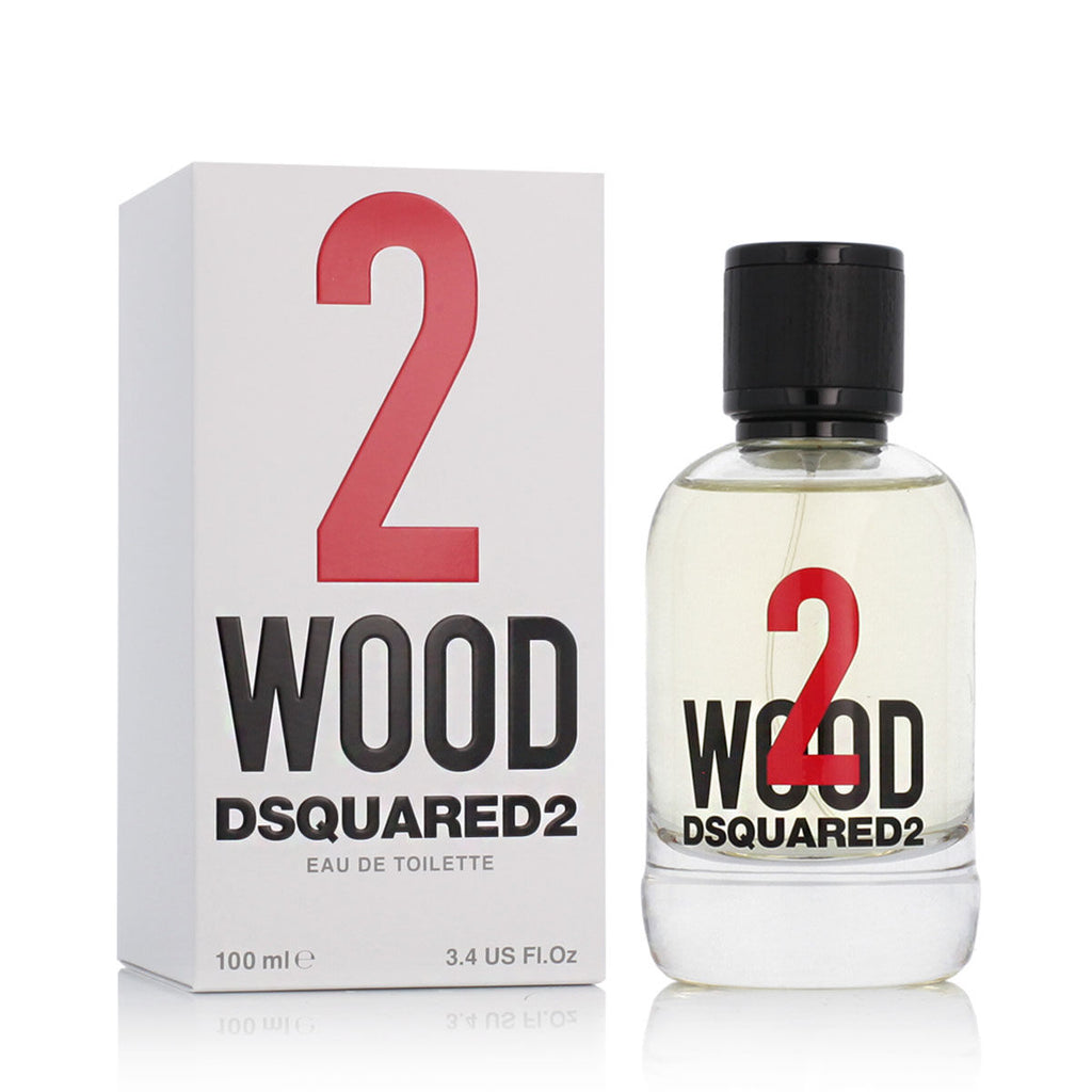 Unisex-parfüm dsquared2 edt 2 wood 100 ml - schönheit