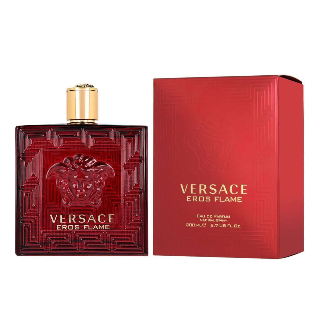 Herrenparfüm versace edp eros flame 200 ml - schönheit