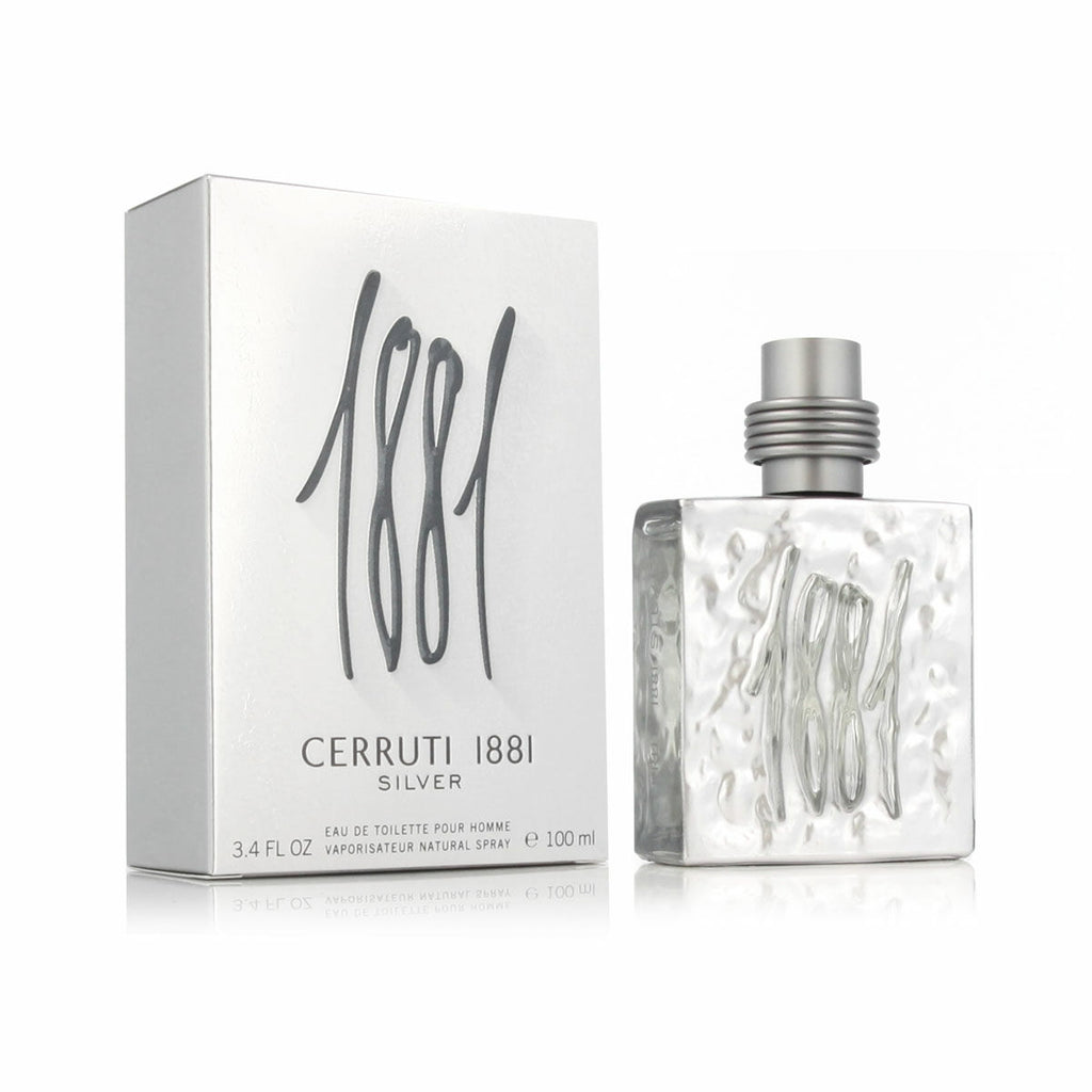 Herrenparfüm cerruti edt 1881 silver 100 ml - schönheit