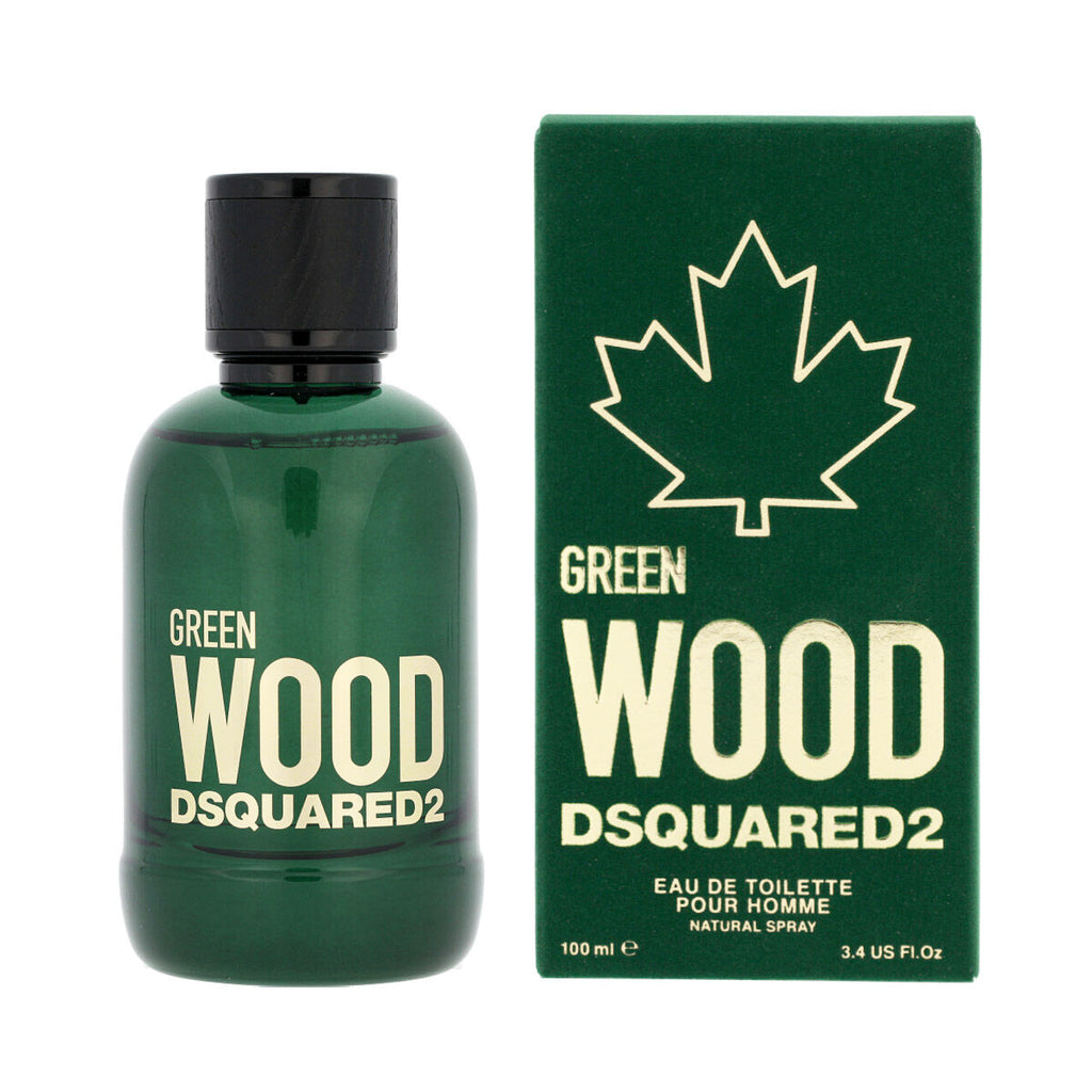 Herrenparfüm dsquared2 edt green wood 100 ml - schönheit